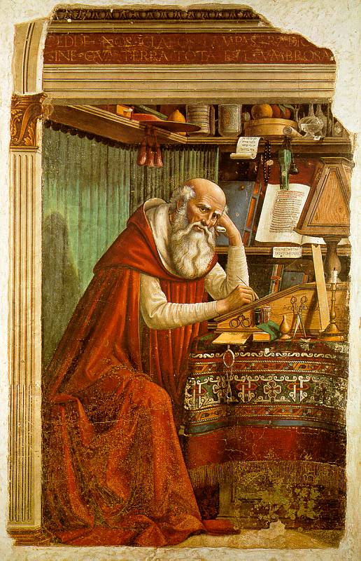 Saint Jerome in his Study  dd